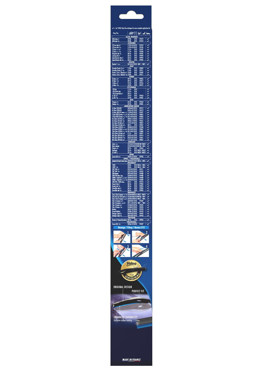 Lamela stergator VALEO 574151